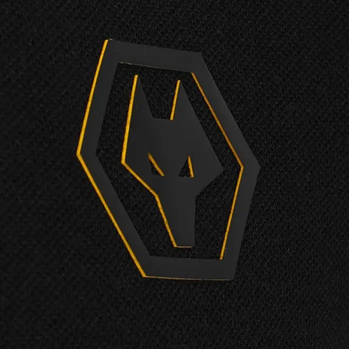 Wolverhampton Wanderers Fan Shop | Blackout Polo – Black Collection Official Wolves Fan Gear